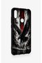 Huawei Y6 2019 Compatible Black Eagle Patterned Silicone Case - 2