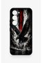 Tecno Spark 40 Pro Compatible Black Eagle Patterned Silicone Case