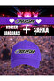 Crush Written Special Design Premium Print 100% Cotton Concert Bandana and Hat