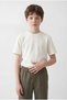 Boy's Regular Minimal Printed T-Shirt