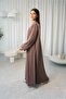 Elegant Buttoned Abaya - 3