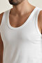 Single Jersey Men's Undershirt White 100% Cotton 3-Pack - 4