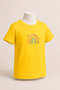 Children's Yellow Series Mixed Prints Cotton Combed Cotton Unisex T-Shirt