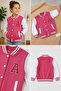Winter College Jacket with Pockets, Embroidered Thread, Ages 9-10-11-12 - 3