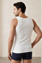 Single Jersey Men's Undershirt White 100% Cotton 3-Pack - 3