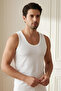 Single Jersey Men's Undershirt White 100% Cotton 3-Pack - 5