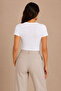 Women's 2-Piece V-Neck Short Sleeve Modal Cotton Flexible Undershirt White - 4
