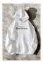 The Future Printed Oversize Hooded Sweatshirt
