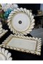 Gold Gilded Porcelain 5 Piece Presentation Set Aym9923A - 6