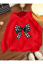 Children's Hooded Printed Sweatshirt