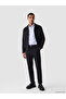 Ozmarka New Season Navy Blue Regular Fit Shirt Collar Men's Coat - 2