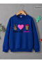Children's Crew Neck Printed Sweatshirt