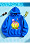 Children's Hooded Printed Sweatshirt