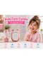 Kids Care Combo, 2 Kids 360° Electric Toothbrushes Pink & Blue with USB Mini Fan & Night Light, 3-Piece Children’s Oral Care & Cooling Set for Home, Travel & Gifting - 5