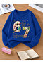 Children's Crew Neck Printed Sweatshirt