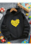 Children's Hooded Printed Sweatshirt