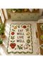Eta Written and Thematic Modern Woven Base Decorative Carpet Eta4167 - 3