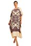Women's Elegant Printed Kaftan Maxi dress