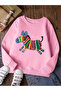 Children's Crew Neck Printed Sweatshirt