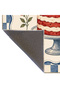 Eta Written and Thematic Modern Woven Base Decorative Carpet Eta4165 - 5