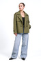 New Season Bsk Model Women's Midi Length Water Repellent Oversize Trench Coat - 7