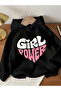 Children's Hooded Printed Sweatshirt