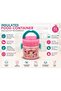 Kids Lunch Box 900ml for School, Insulated Stainless Steel Inner Bowl Food Container, Leak Resistant & Secure Lock, Portable Carry Handle - 8