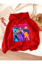 Children's Hooded Printed Sweatshirt