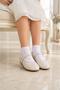Orthopedic Supported Girls' Daily Ballet Shoes with Butterfly Detail - 3