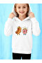 Children's Hooded Printed Sweatshirt