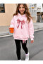 Girl's Crew Neck Sweatshirt and Leggings Set