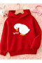 Children's Hooded Printed Sweatshirt