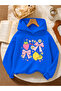 Children's Hooded Printed Sweatshirt