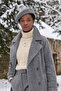 Vintage Style Women's French Felt Painter Beret - 4