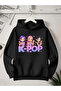 Children's Hooded Printed Sweatshirt