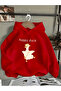 Children's Hooded Printed Sweatshirt