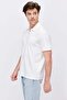 Men's Half Zip Polo Neck T-Shirt