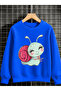 Children's Crew Neck Printed Sweatshirt