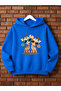 Children's Hooded Printed Sweatshirt