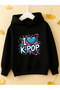 Children's Hooded Printed Sweatshirt