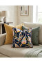 Shawl Patterned Throw Pillow Cover - 2