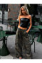 Y2K Baggy Unisex Camouflage Gabardine Trousers - 2