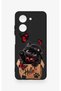 Redmi A5 Compatible Hello Cat Patterned Silicone Case - 2