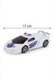 Friction-Powered Police Car - 17 cm Lamborghini Aventador Designed Toy Sports Police Car - 2