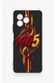 Omix X7 Compatible Yellow Red Ivy Patterned Silicone Case - 2