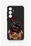 Samsung S24Fe Compatible Hello Cat Patterned Silicone Case - 2