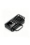 Portable 20000mAh power bank, supporting 22.5W fast charging, lightweight and easy to carry, available in black and blue, compatible with multiple devices, brand new model. - 2