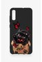 Samsung A70 Compatible Hello Cat Patterned Silicone Case - 2