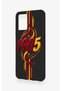 Vivo Y21S Compatible Yellow Red Ivy Patterned Silicone Case - 4
