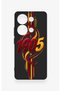 Redmi Note 13 Pro 4g Compatible Yellow Red Ivy Patterned Silicone Case - 2